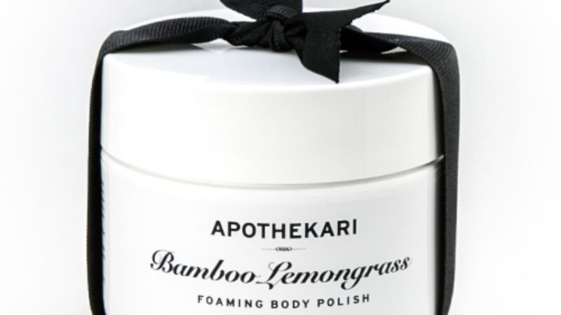 Apothekari Bamboo Lemongrass Body Polish – New!