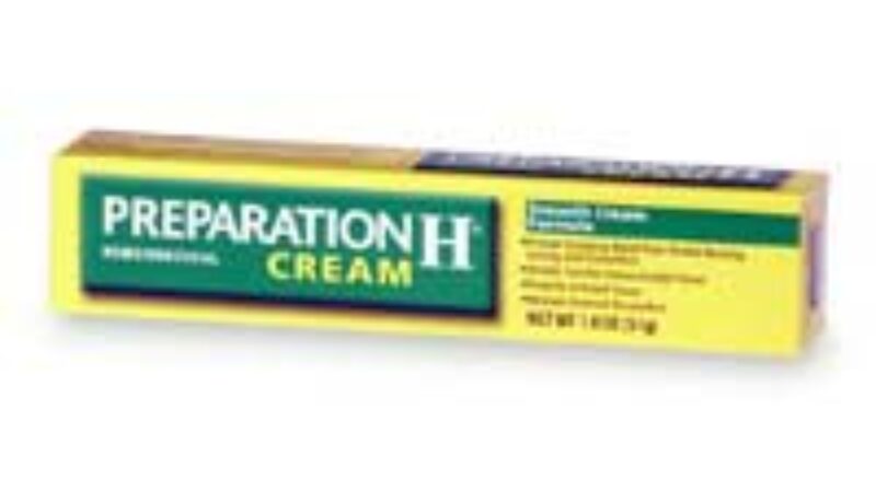 Preparation H and puffy eyes