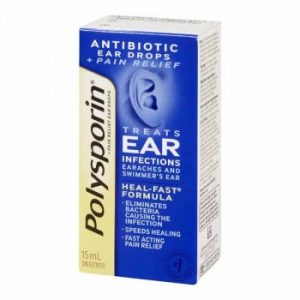 Polysporin Antibiotic Ear Drops + Pain Relief - PhaMix
