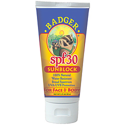 badger sunscreen