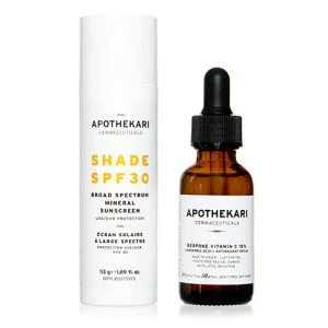 Shade SPF 30 Sunscreen Bespoke Vitamin C Serum