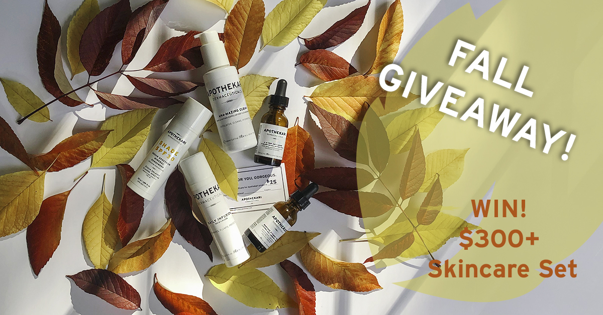 You are currently viewing Fall Giveaway – Win! Apothekari Skin Set